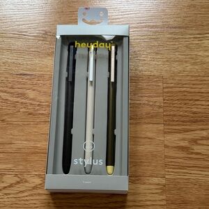 Heyday Stylus Trio - Black, Cream, and Gold